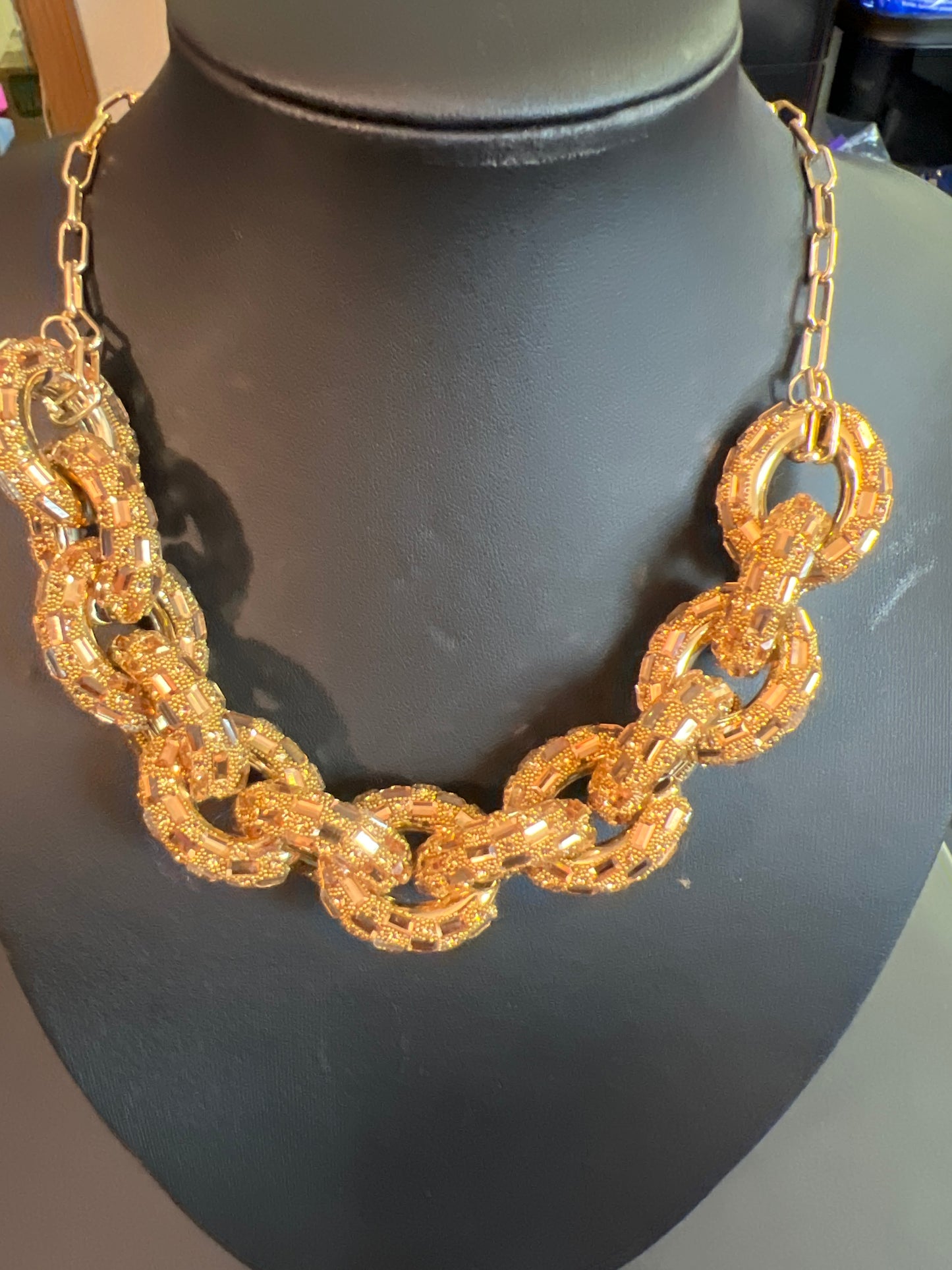 Vintage Link Necklace