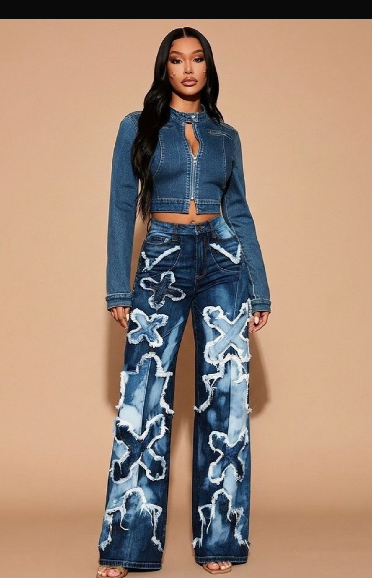 Jet Setter Double Cross Jeans