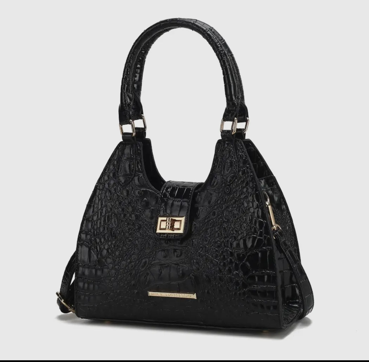 Ava Gradient Croc Tote Bag
