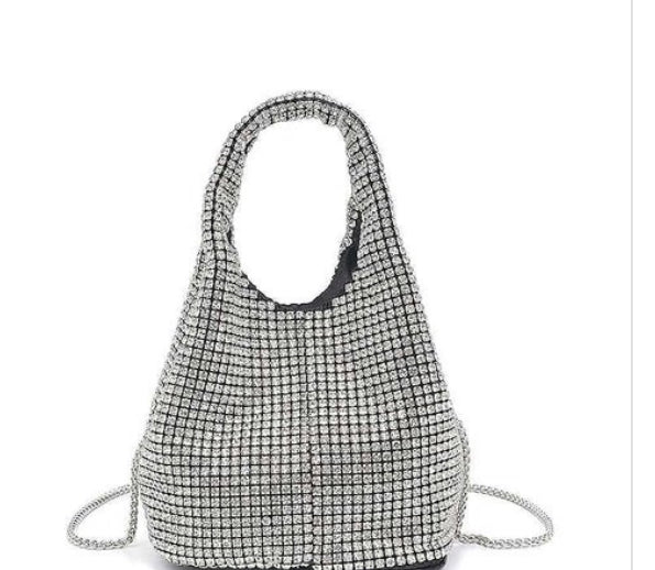 RHINESTONE RIHANNA EVENING BAG