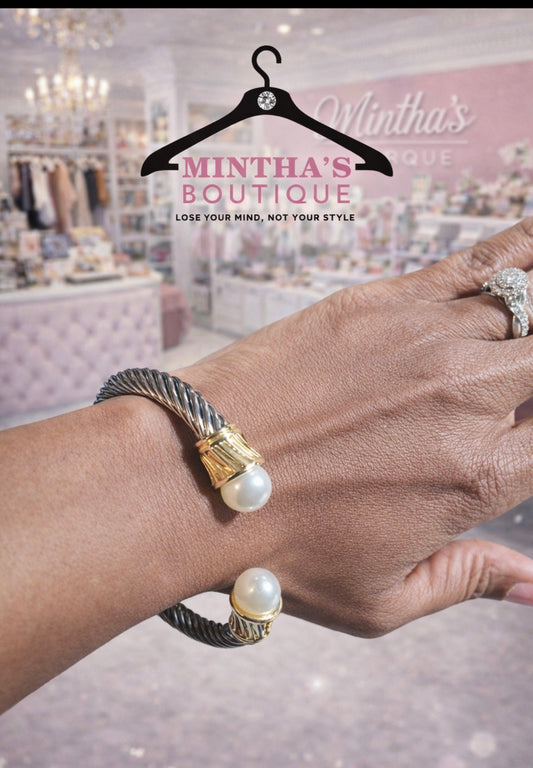 Pearl Cuff Bracelet