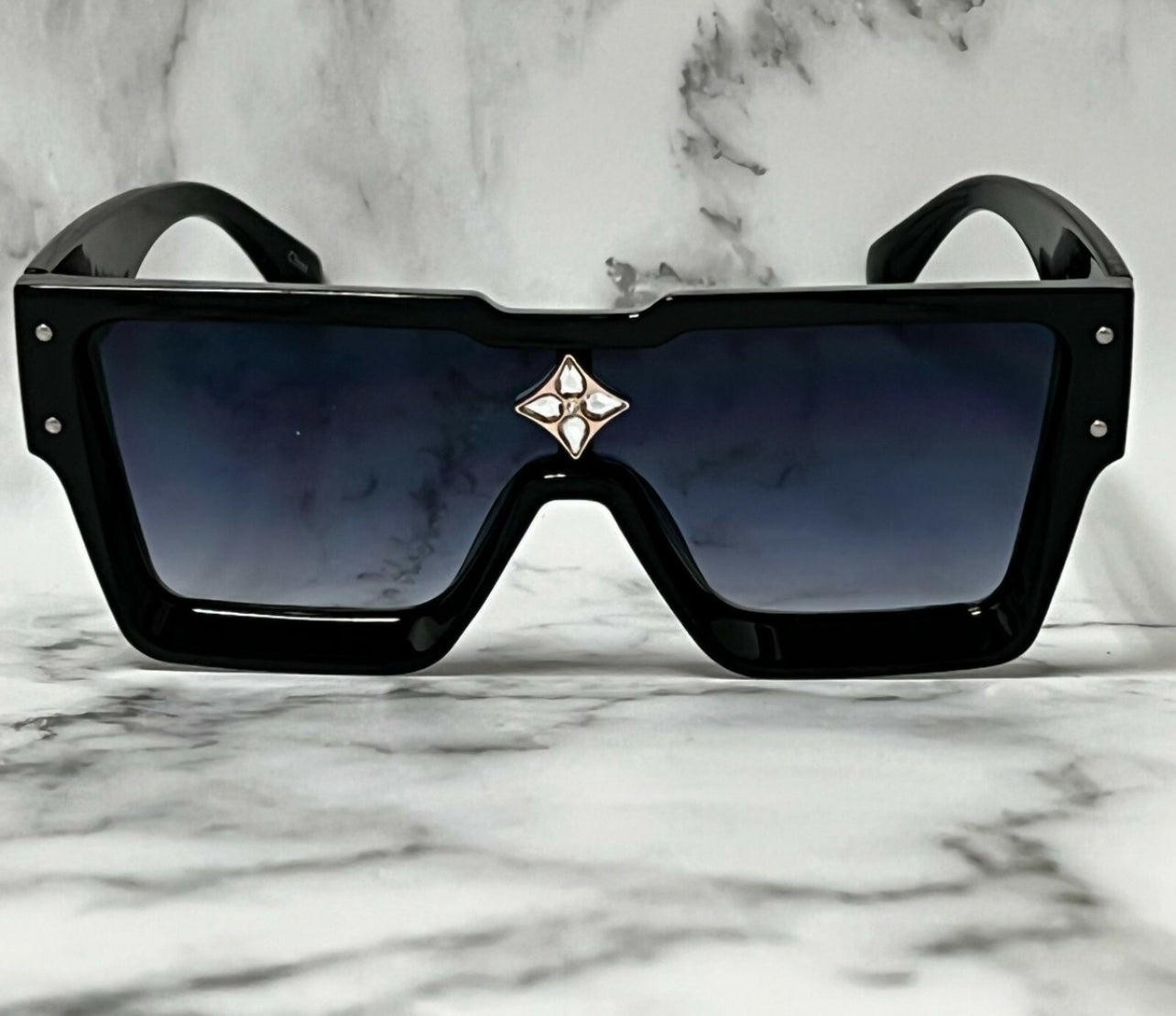 Oversized Shades Flat Lens