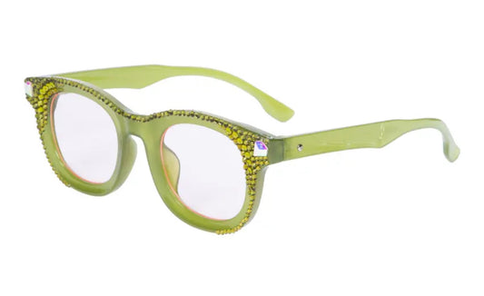 Flossy Fashion Bling Clear Lens