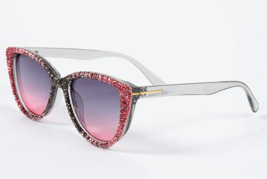 HANDMADE RHINESTONE SUNGLASSES G0554