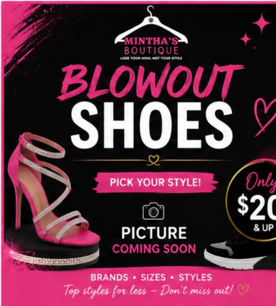102 BLOWOUT FOOTWEAR SALE