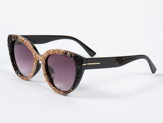 HANDMADE RHINESTONE SUNGLASSES G0554