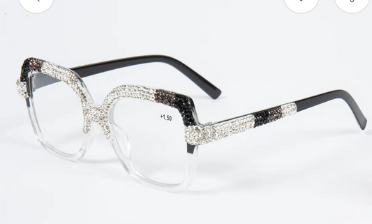 Bold Flossy Rhinestones Reader 2.5