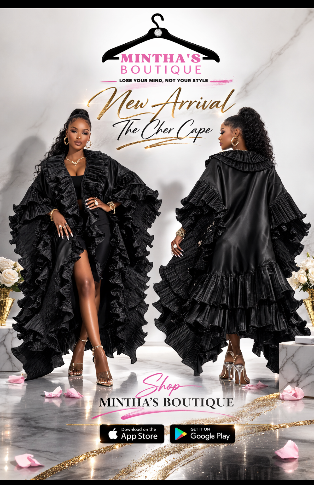 The Cher Luxury Cape