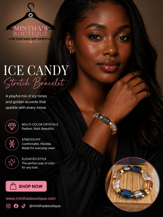 Icee Candy Stretch Bracelet