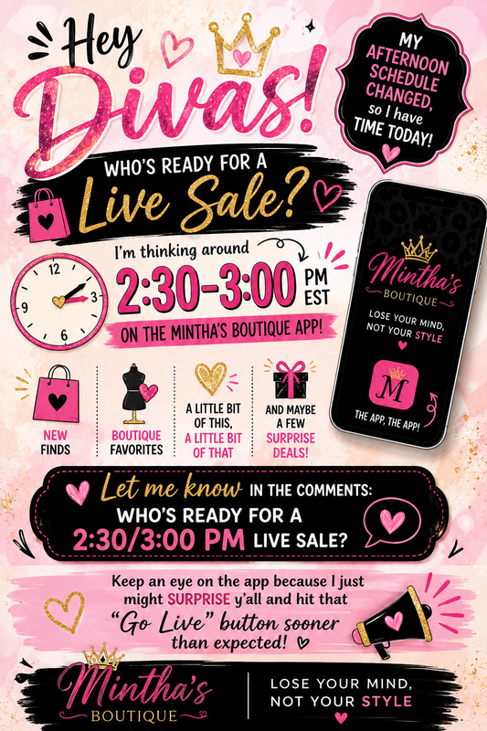 LIVE Sale