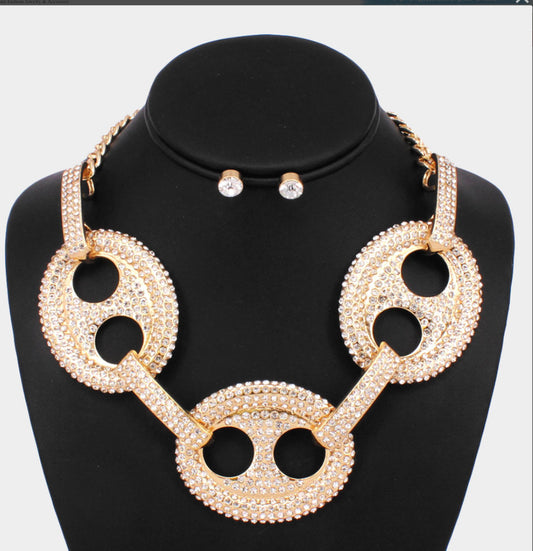 Inspired Gucci Link Set